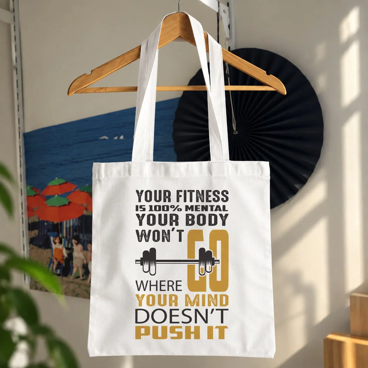 توت بگ بدنسازی طرح Your Fitness is 100% Mental