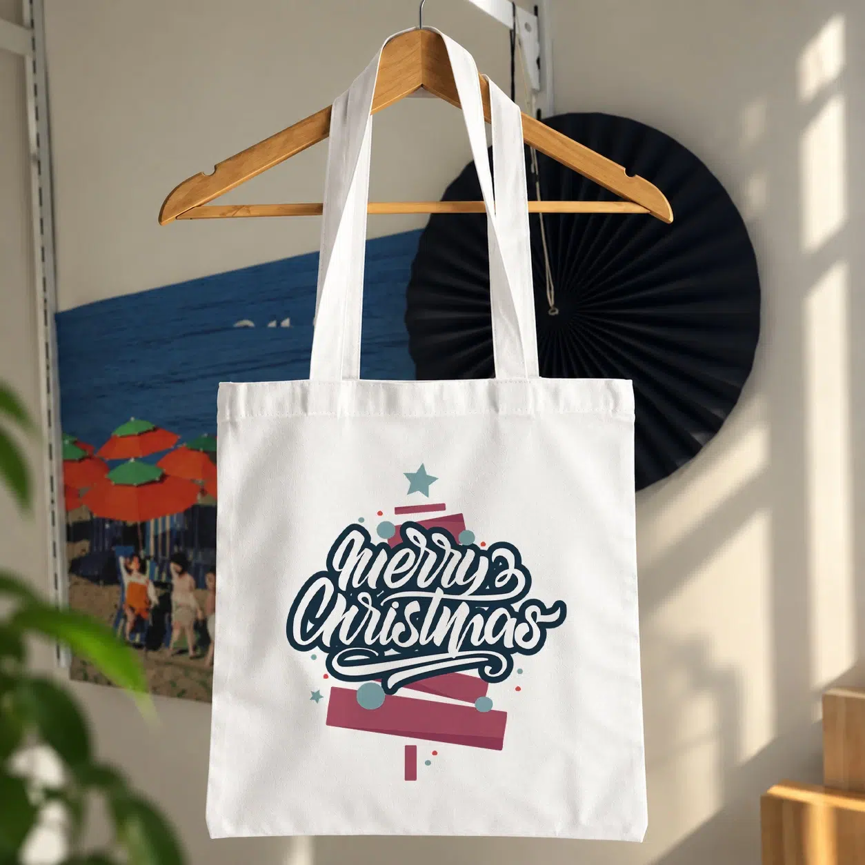 توت بگ کریسمس طرح Merry Christmas