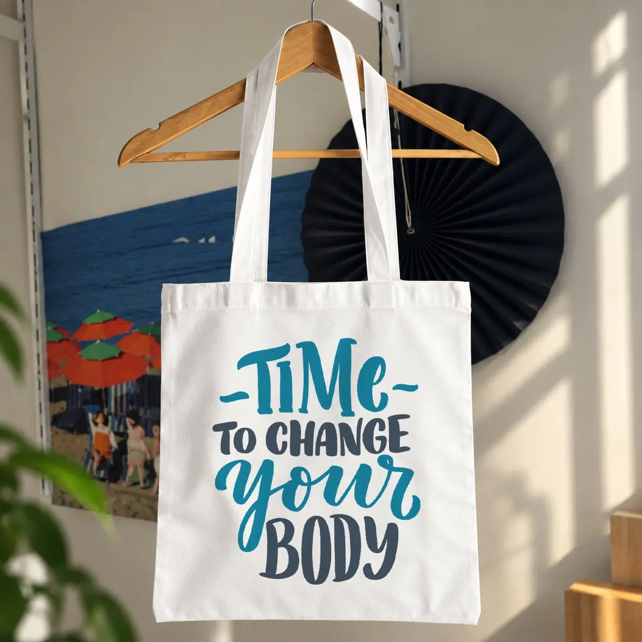 توت بگ تایپوگرافی Time To Change Your Body
