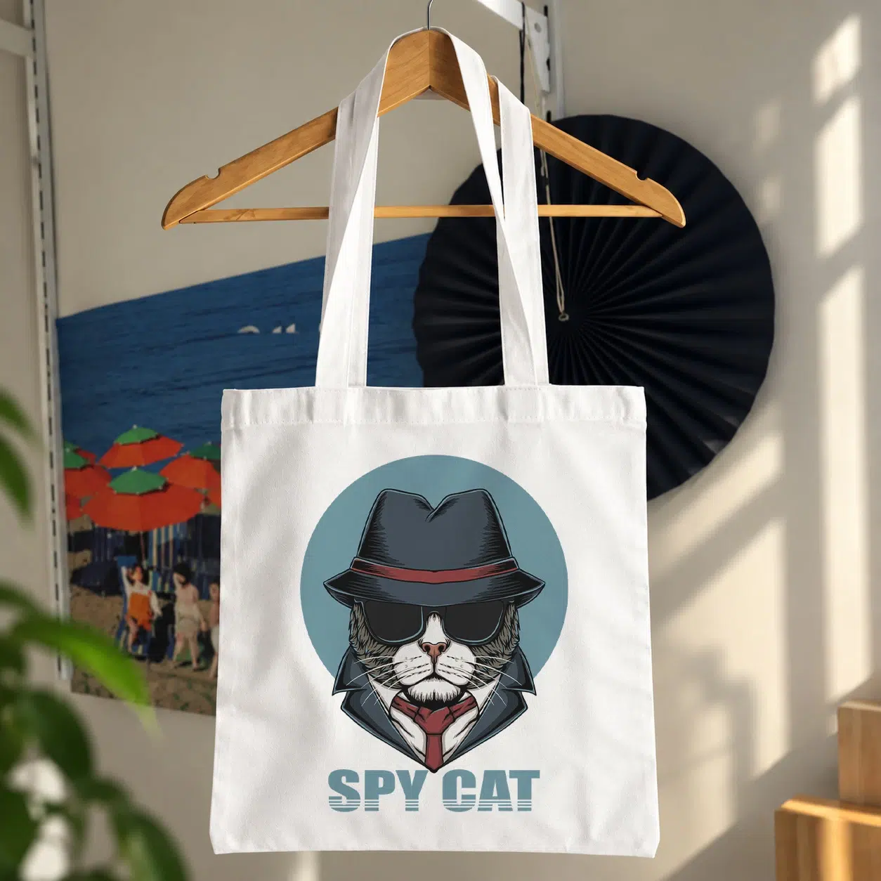 توت بگ گربه طرح کلاه فدورا Spy Cat