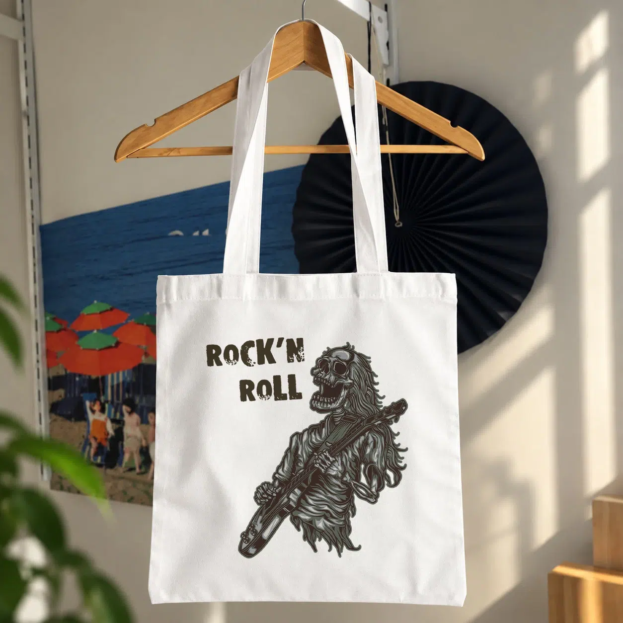 توت بگ راکر طرح سیلوئت Rock'n Roll