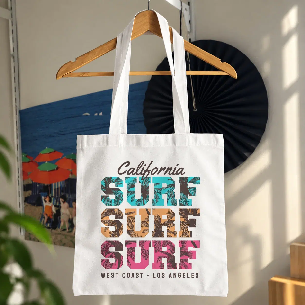 توت بگ نوشته California Surf