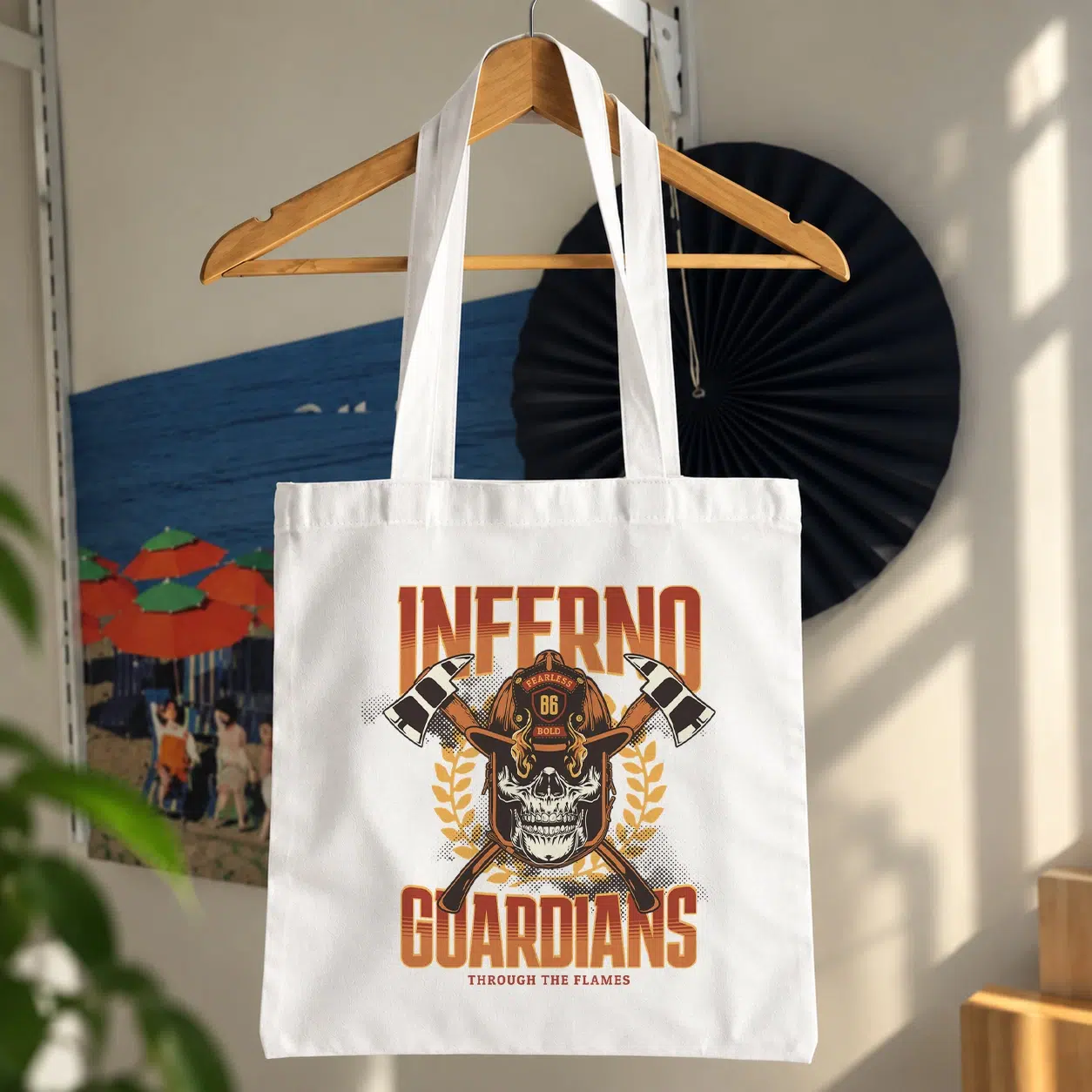 توت بگ جمجمه آتشین طرح Inferno Guardians