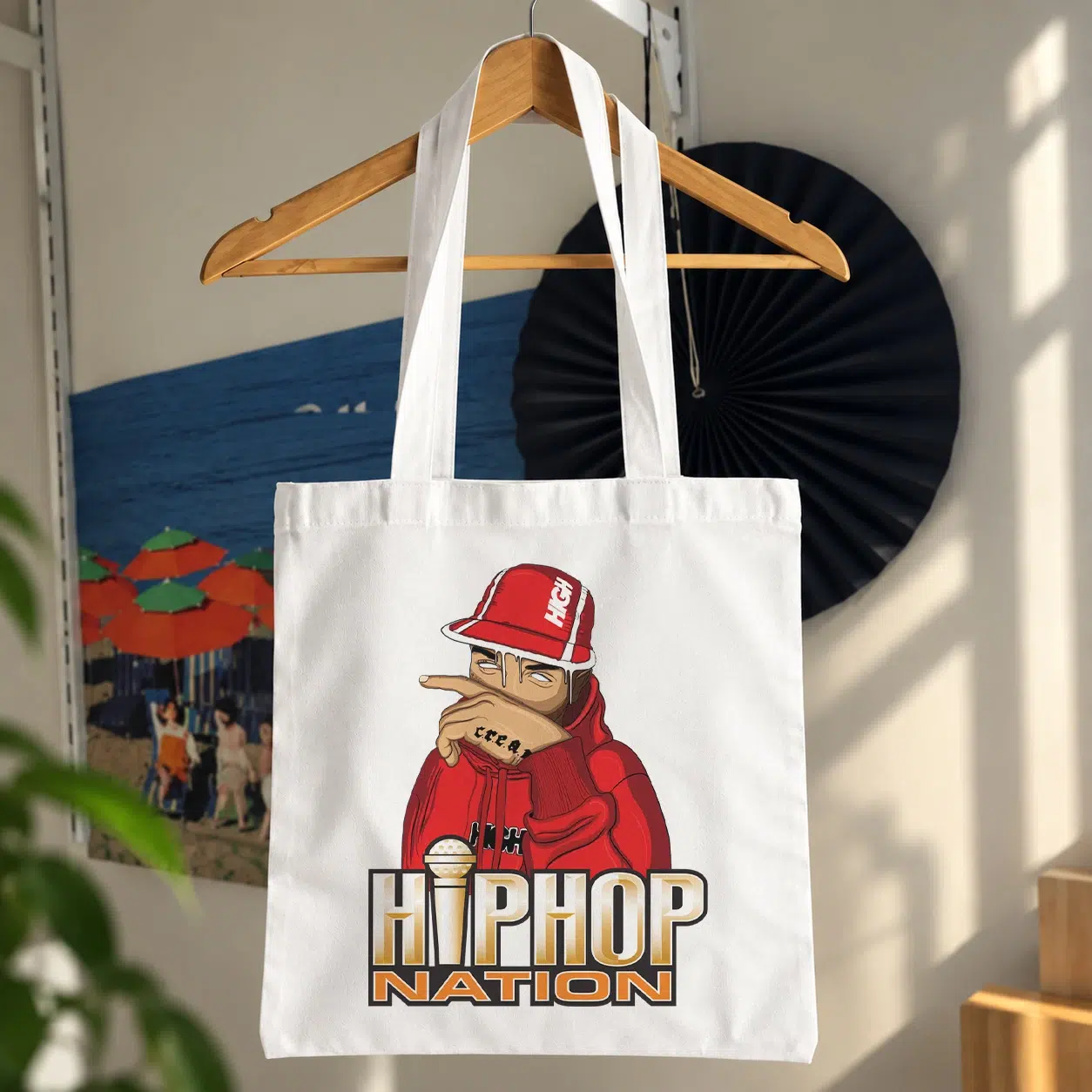 توت بگ فرهنگ هیپ‌هاپ طرح کاراکتر خیابانی Hip Hop Nation