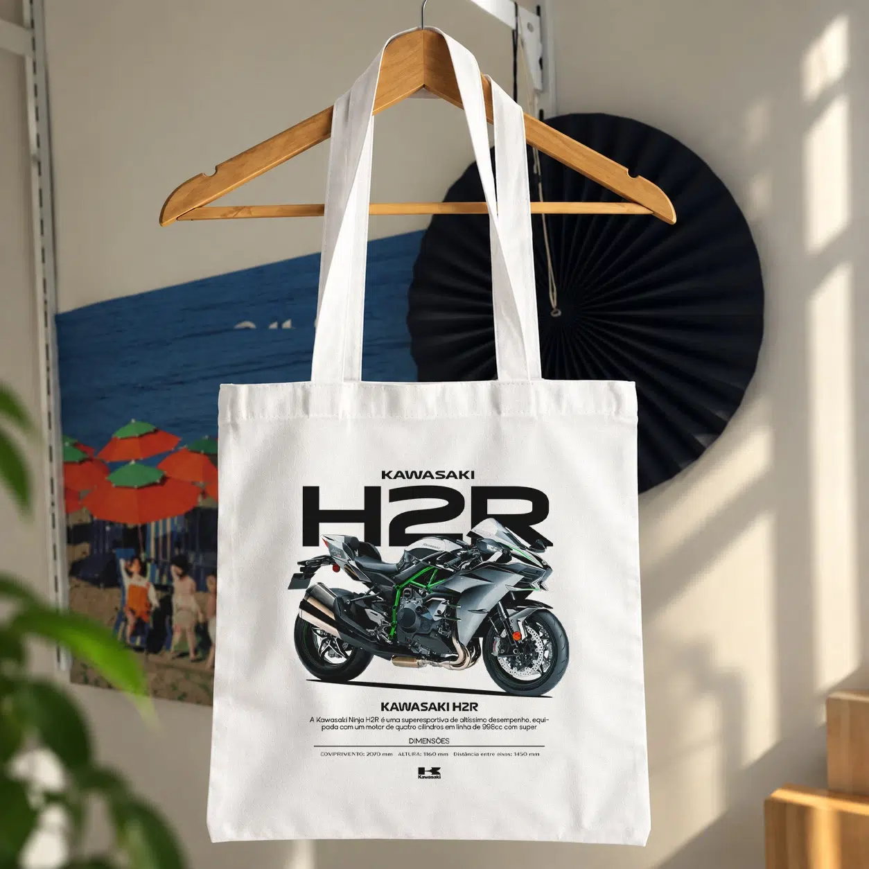 توت بگ موتور کاوازاکی نینجا H2R طرح اسپرت کد 22449