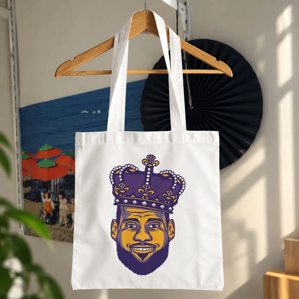 توت بگ لبران جیمز طرح پادشاه بسکتبال (LeBron James)
