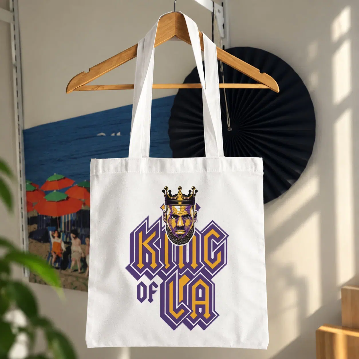 توت بگ لس‌آنجلس طرح پادشاه بسکتبال King of LA