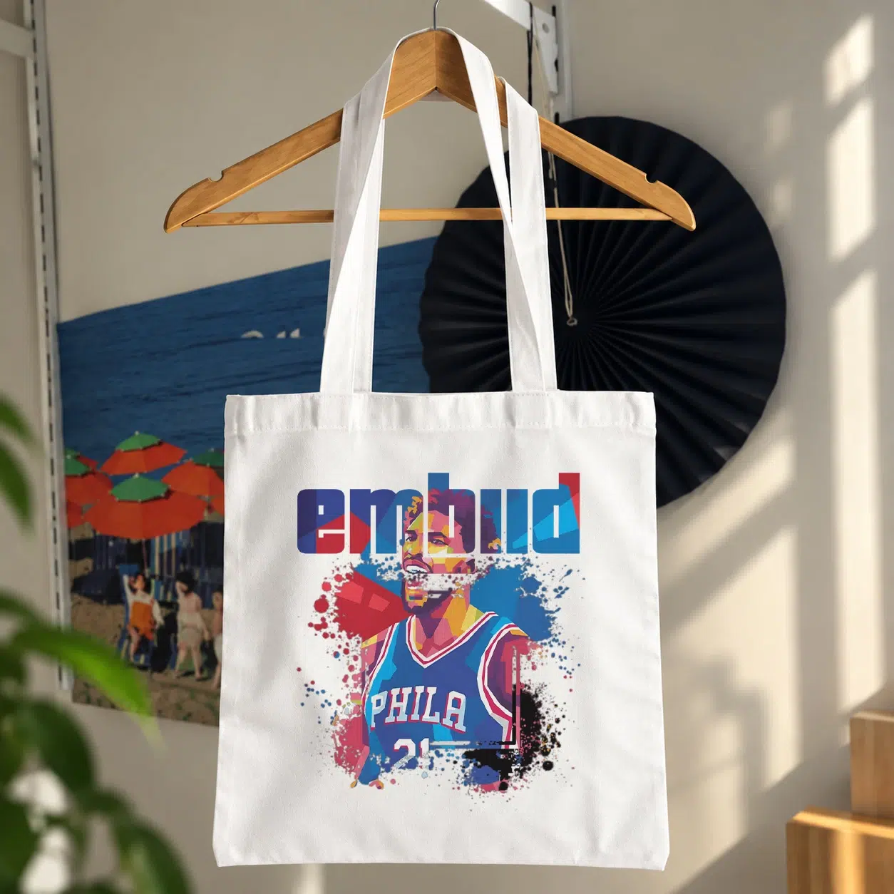 توت بگ جوئل امبید طرح پرتره بسکتبال (Joel Embiid)