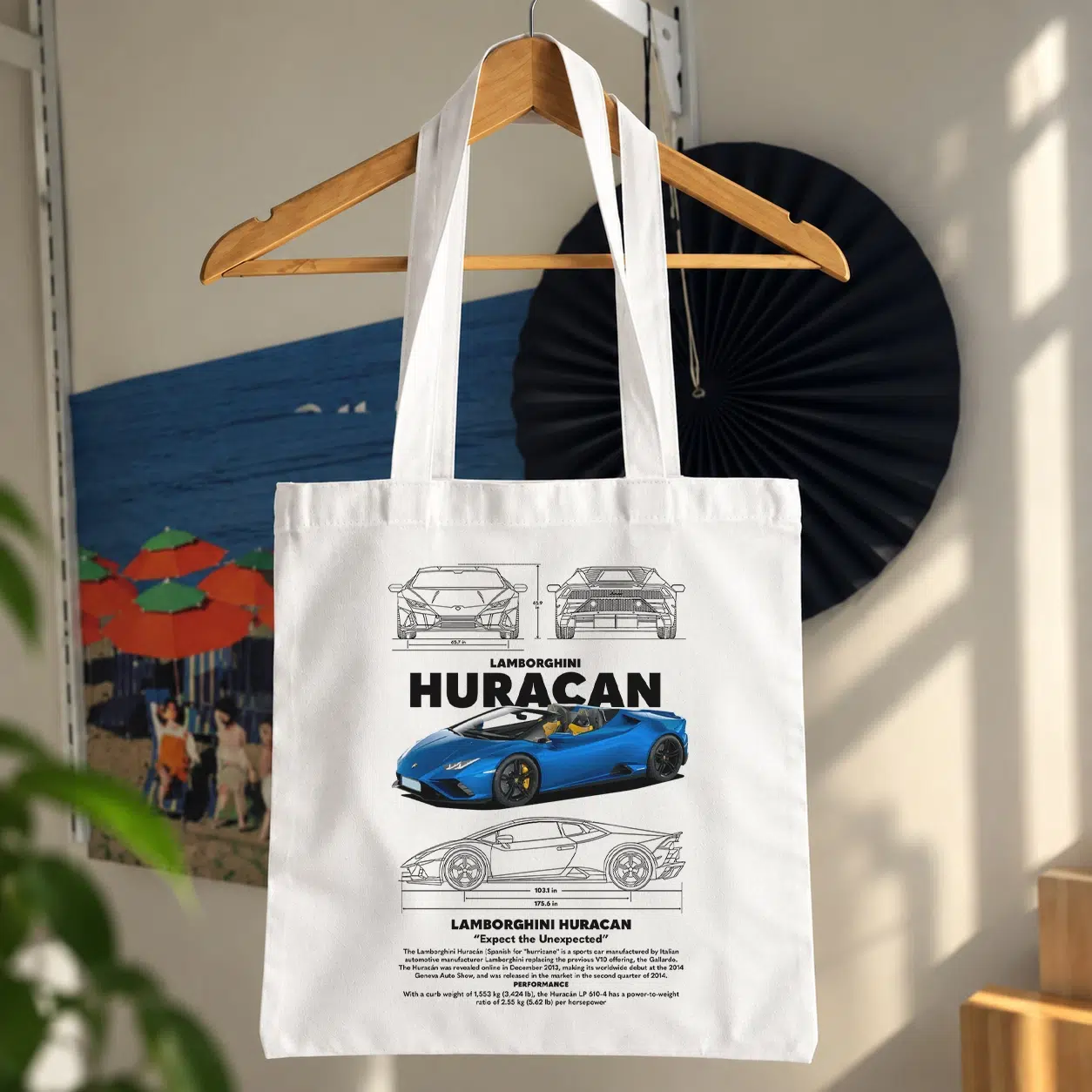 توت بگ لامبورگینی هوراکان طرح نقشه فنی (Huracán) کد 22994