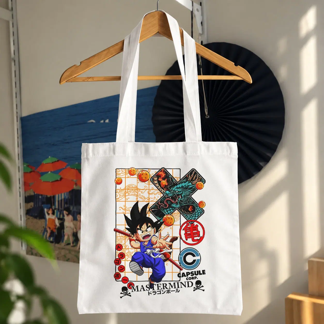 توت بگ انیمه دراگون بال طرح گوکو کودکی (Kid Goku)