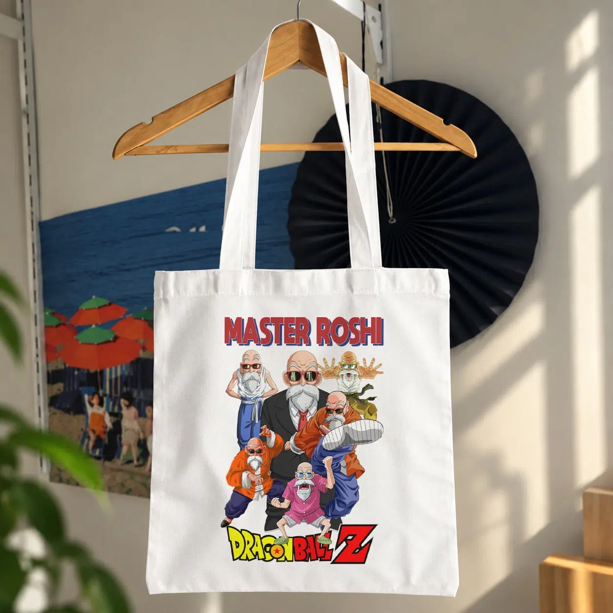 توت بگ انیمه دراگون بال طرح استاد روشی (Master Roshi)