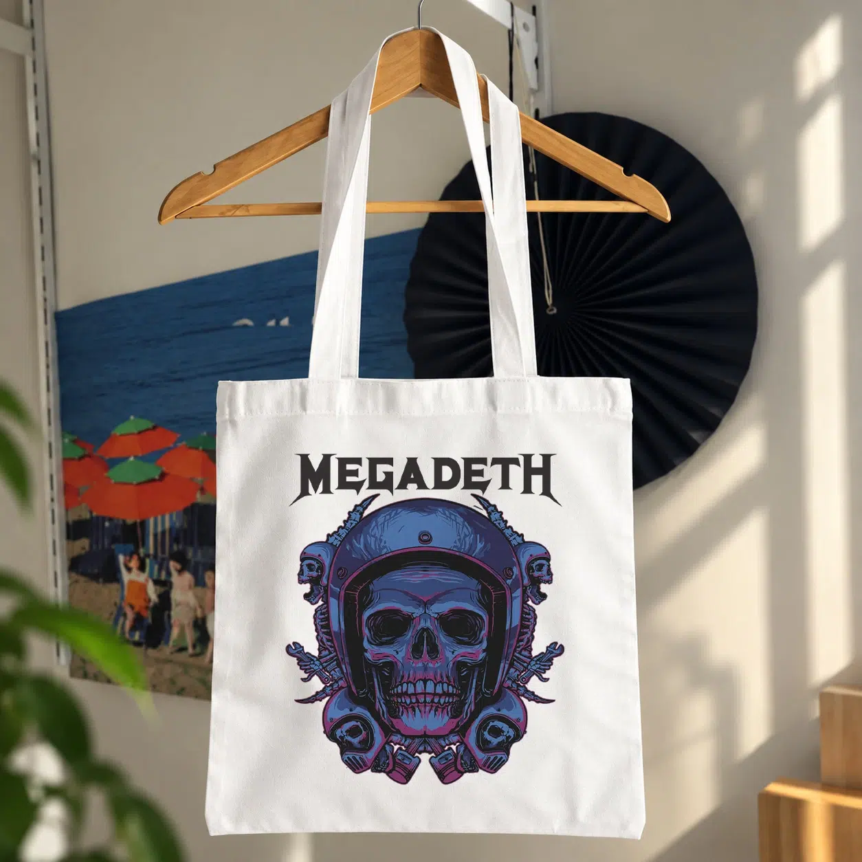 توت بگ گروه مگادث طرح جمجمه فضانورد (Megadeth) کد 23717