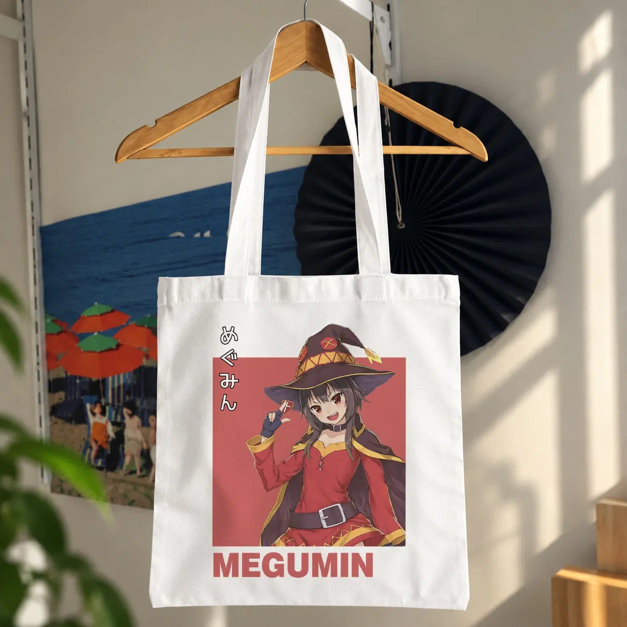 توت بگ انیمه کونو سوبا طرح مگومین جادوگر (Megumin)
