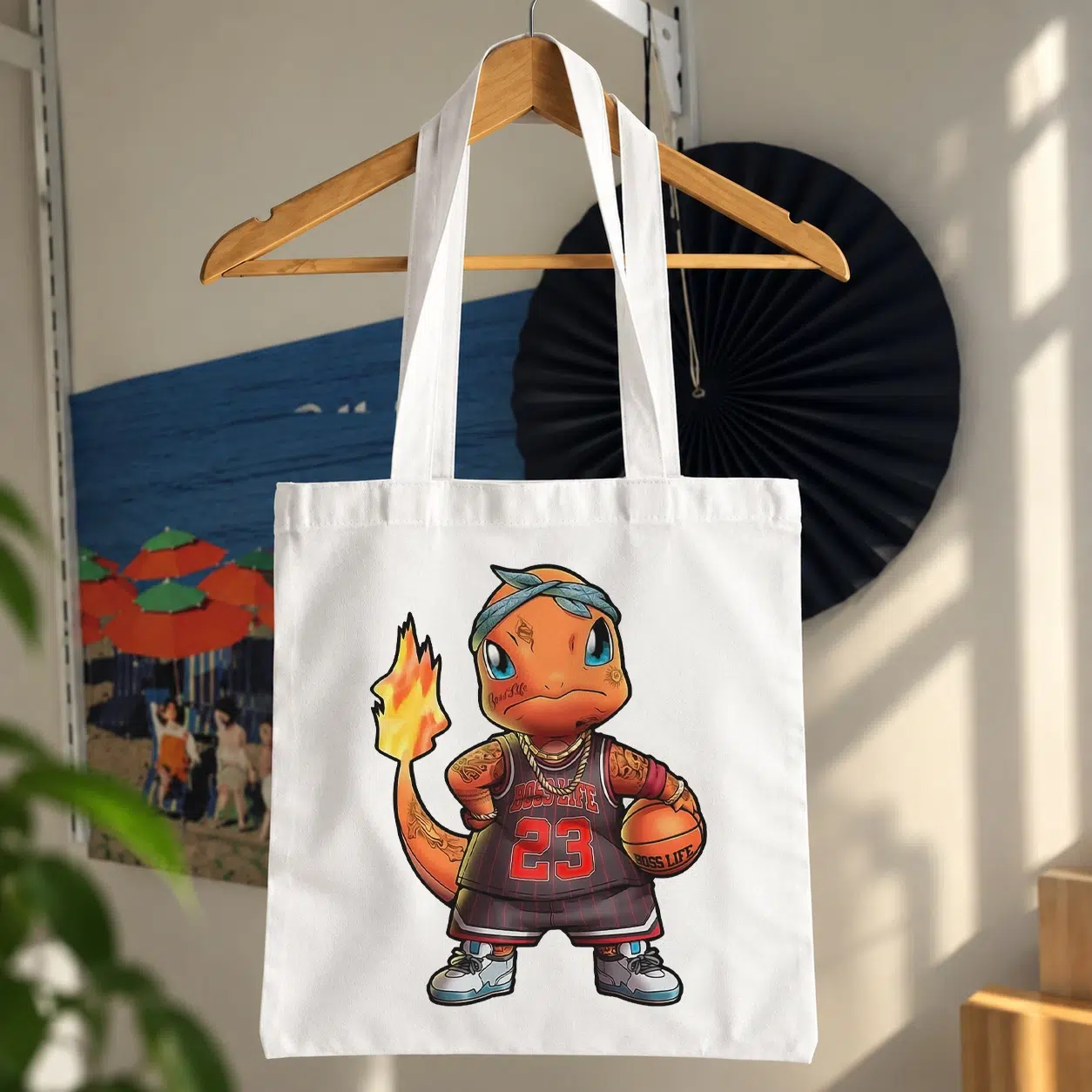 توت بگ پوکمون طرح چارمندر بسکتبالی (Charmander)