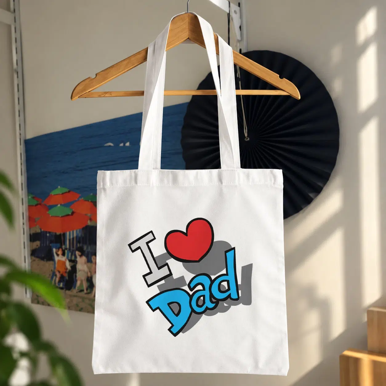 توت بگ روز پدر طرح تایپوگرافی I Love Dad