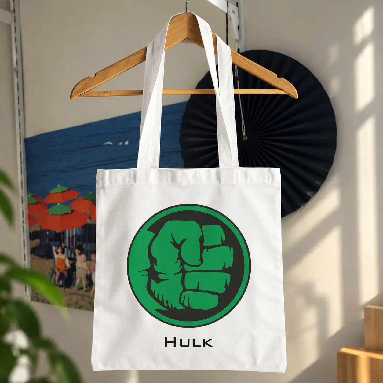 توت بگ مارول طرح لوگوی مشت هالک (Hulk)