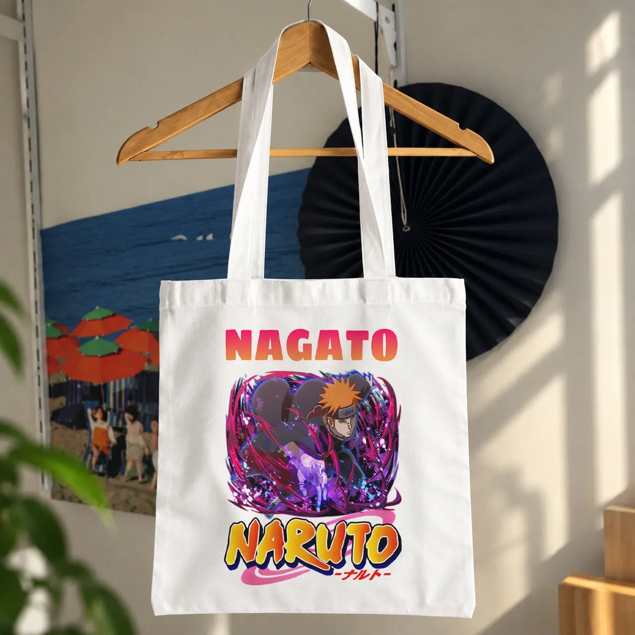توت بگ انیمه ناروتو طرح ناگاتو و رینگان (Nagato) کد 24599