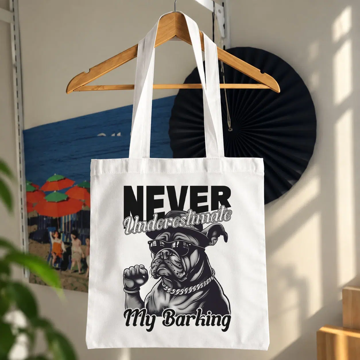 توت بگ سگ طرح Never Underestimate My Barking