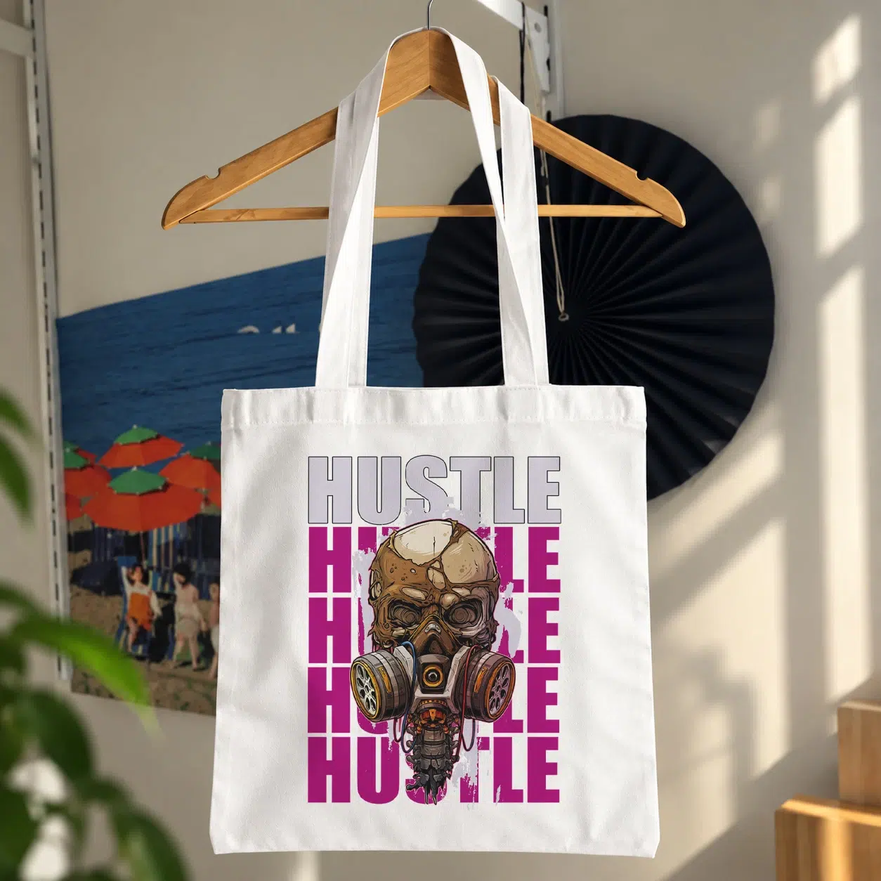 توت بگ ماسک گاز طرح Hustle استریت‌ویر