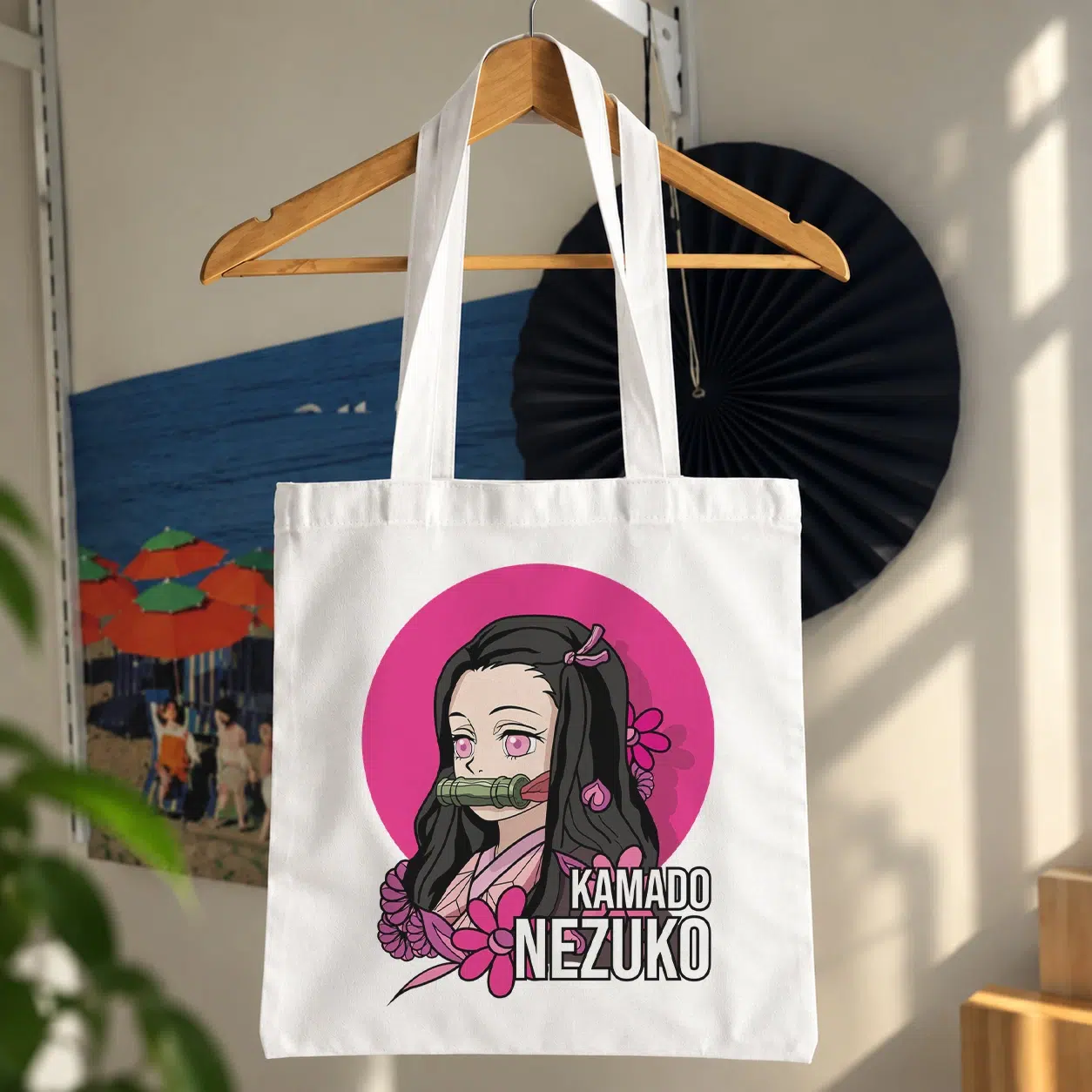 توت بگ انیمه شیطان‌کش طرح نزوکو چیبی (Nezuko)