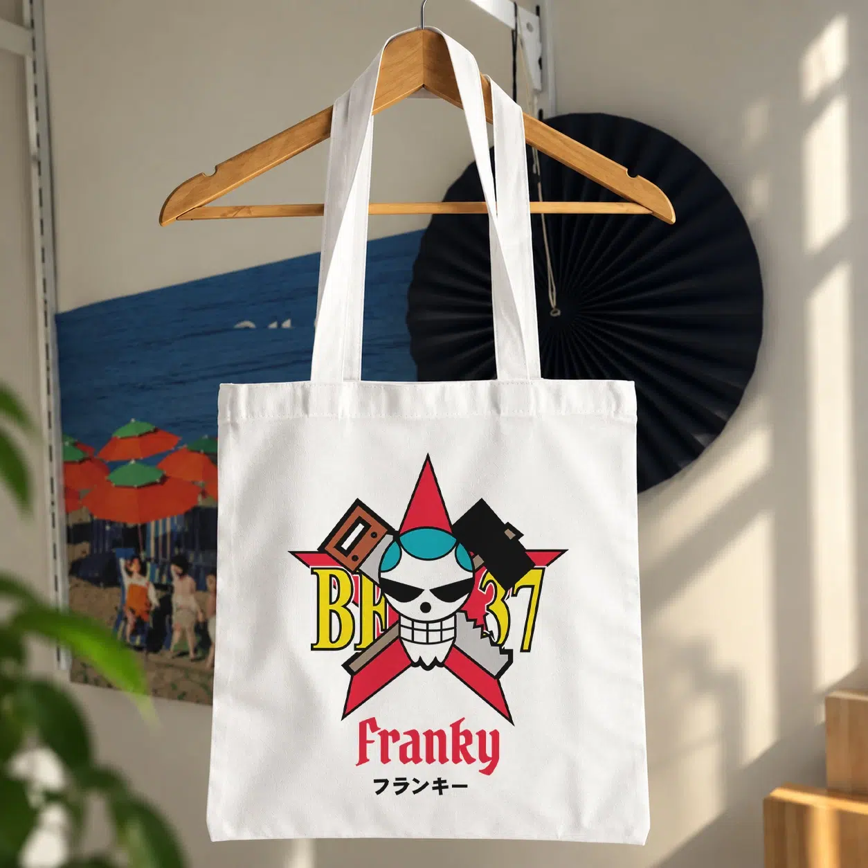 توت بگ انیمه وان پیس طرح نماد فرانکی (Franky)