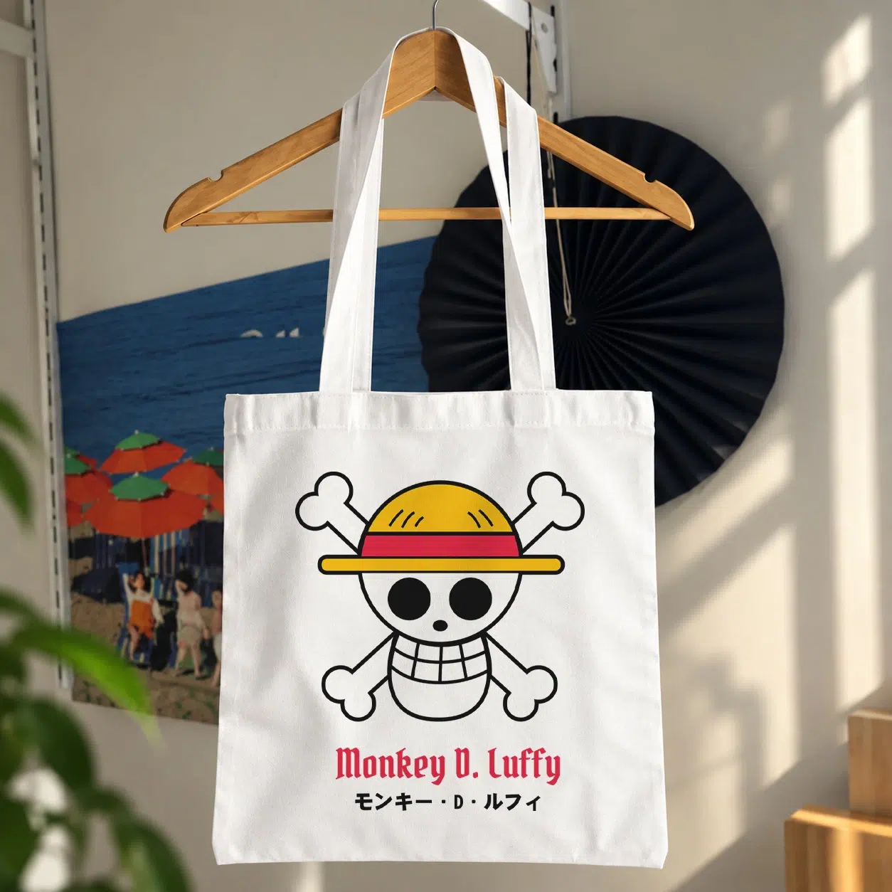 توت بگ انیمه وان پیس طرح نماد لوفی (Luffy)
