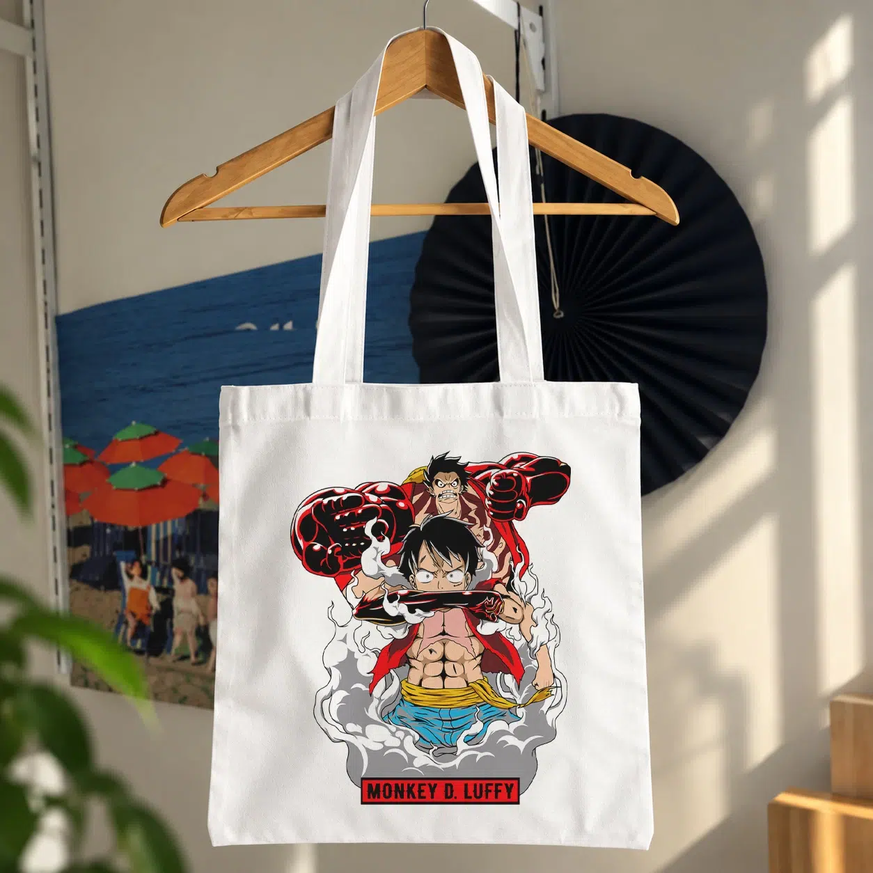 توت بگ انیمه وان پیس طرح لوفی گیر چهار (Gear 4 Luffy)