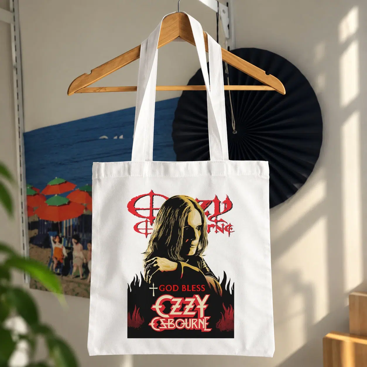 توت بگ آزی آزبورن طرح پرتره God Bless Ozzy
