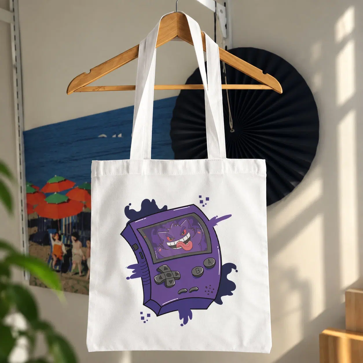 توت بگ پوکمون طرح گیم‌بوی گنگار (Gengar Game Boy)