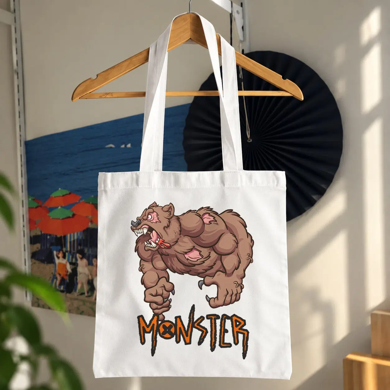 توت بگ هیولای عضلانی طرح Monster