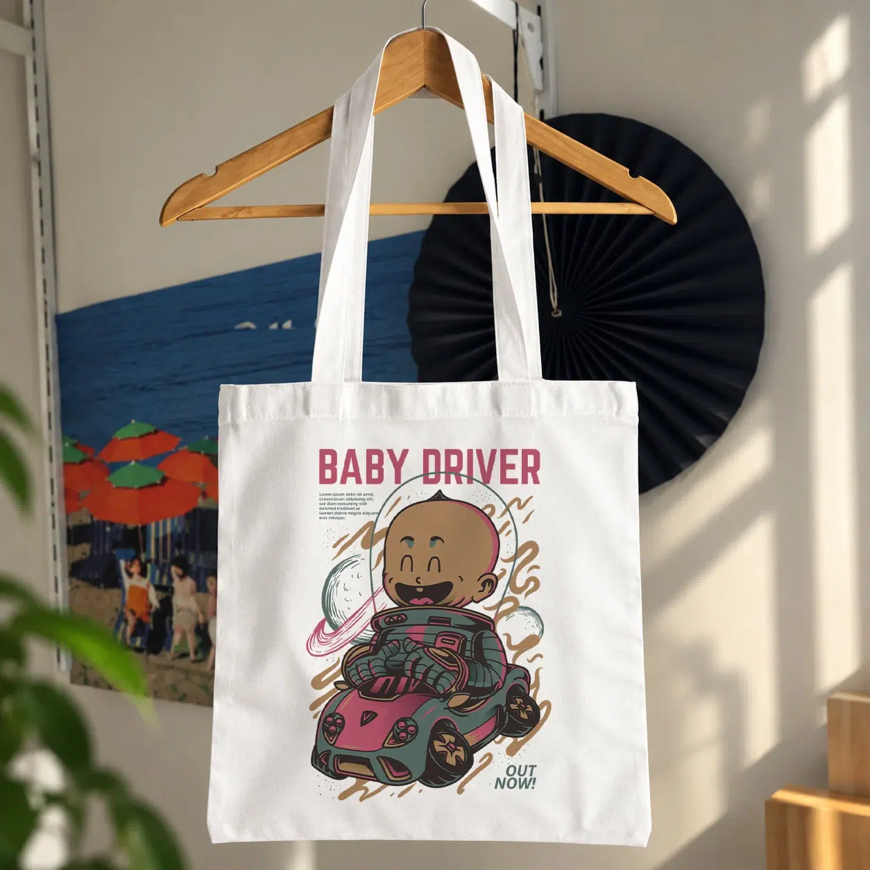 توت بگ راننده کودک طرح Baby Driver