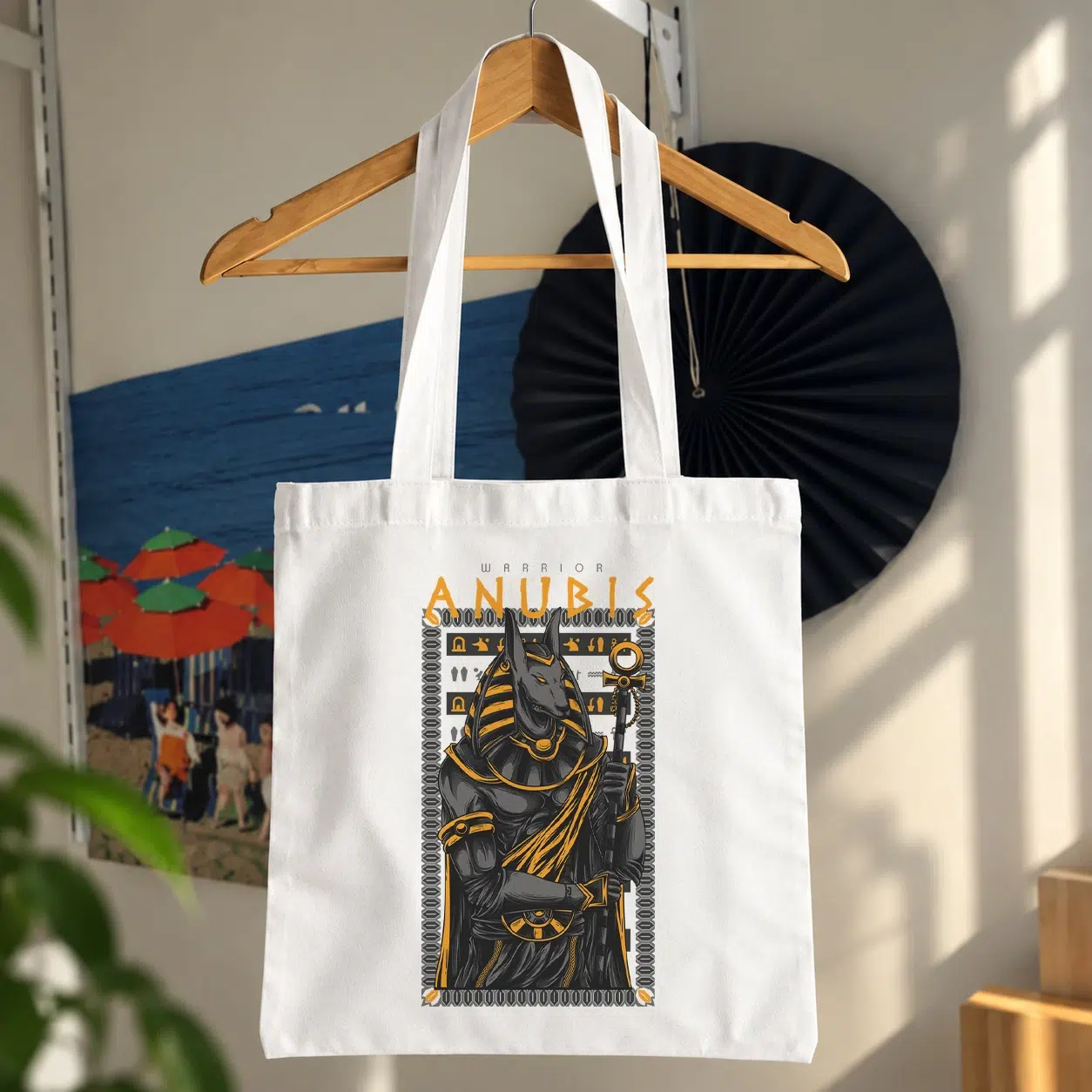 توت بگ خدای آنوبیس طرح مصر باستان (Anubis)