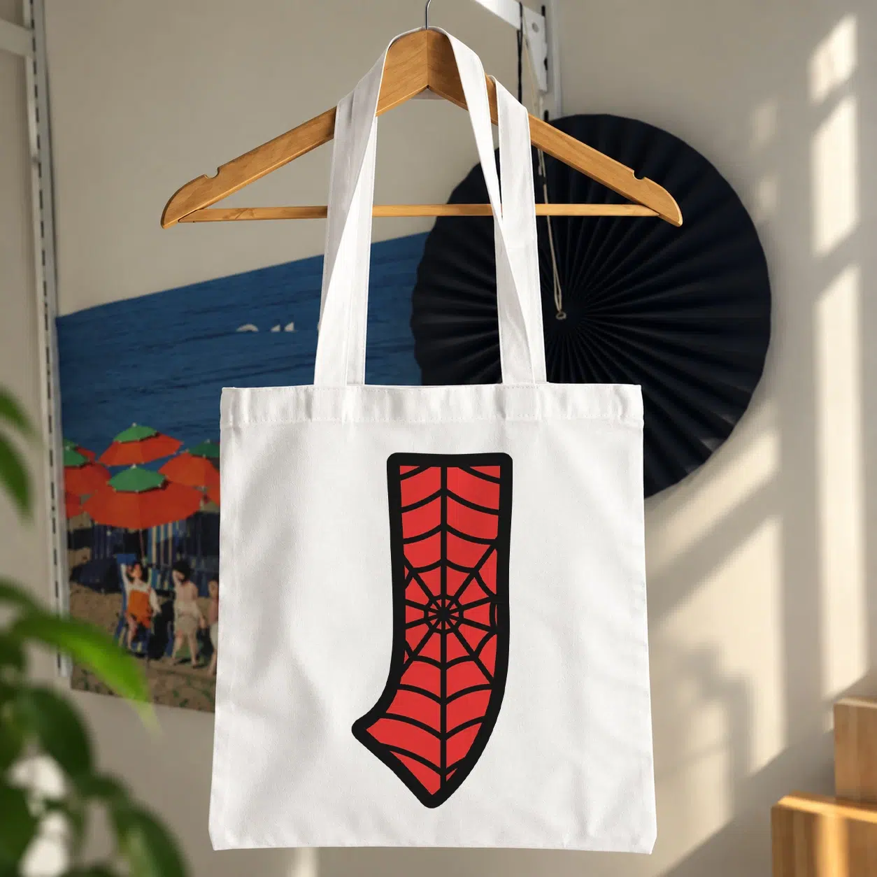 توت بگ مرد عنکبوتی طرح حرف J (Spider-Man Letter J)