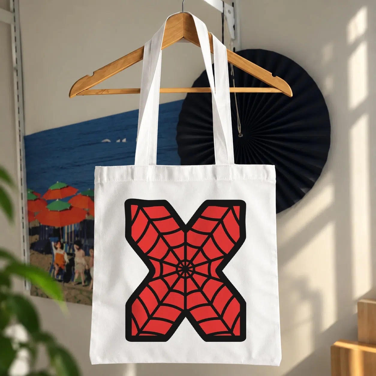 توت بگ مرد عنکبوتی طرح حرف X (Spider-Man Letter X)