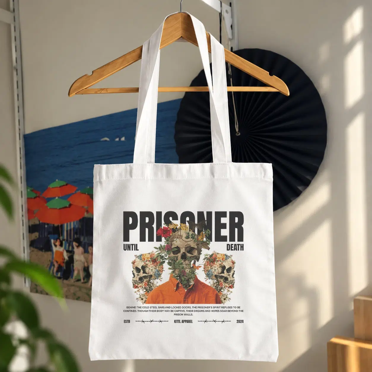 توت بگ جمجمه طرح Prisoner Until Death