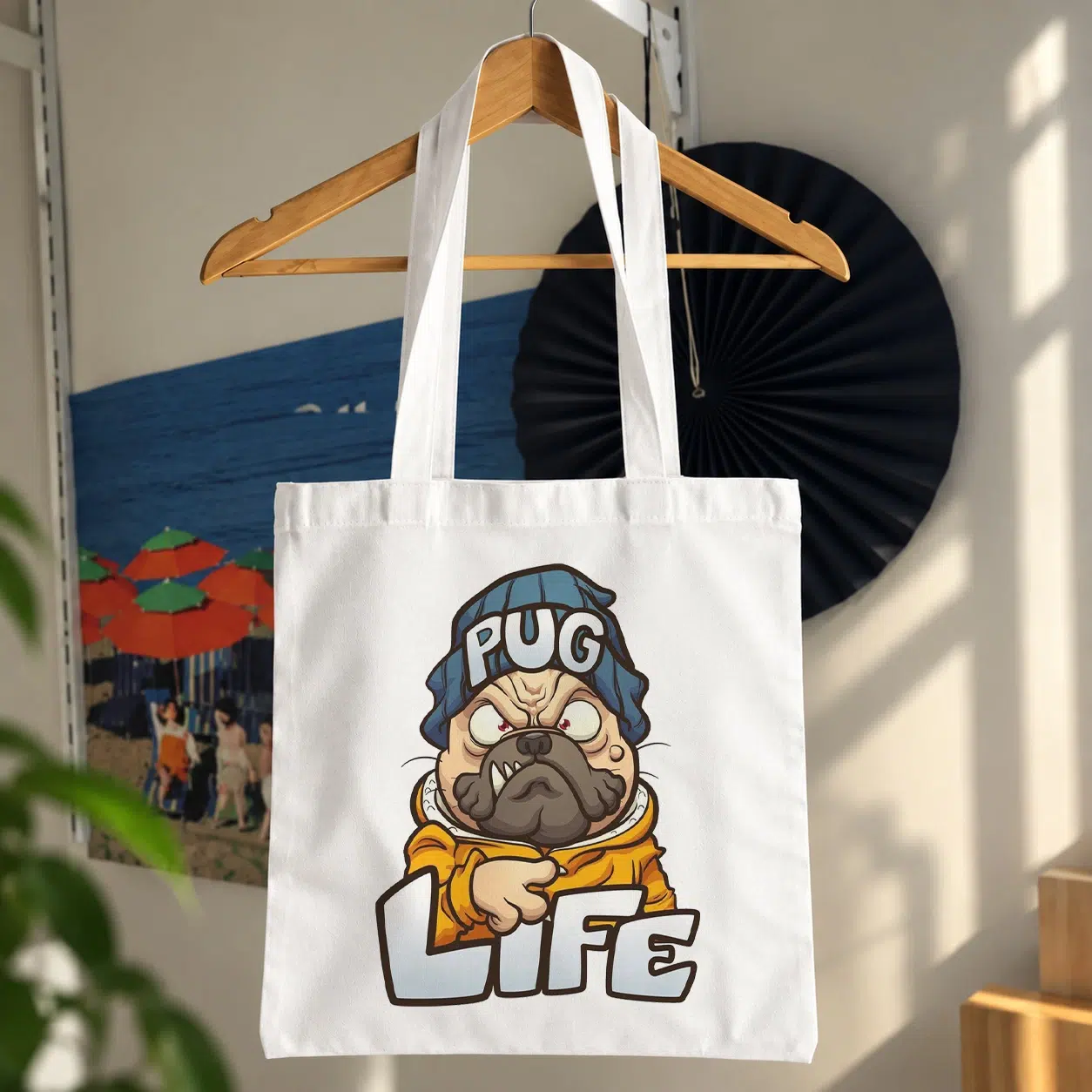 توت بگ سگ پاگ طرح Pug Life