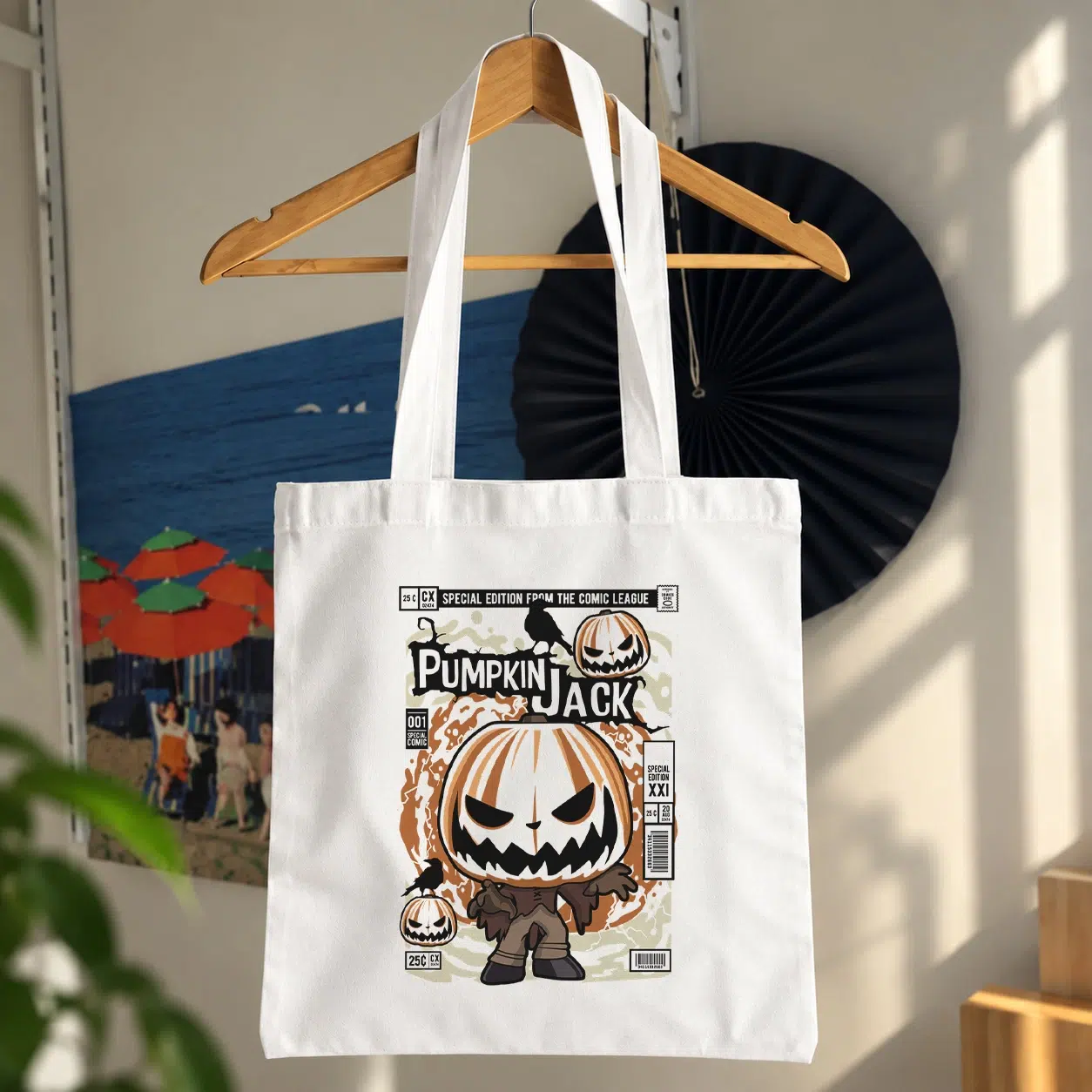 توت بگ کدو تنبل طرح Pumpkin Jack
