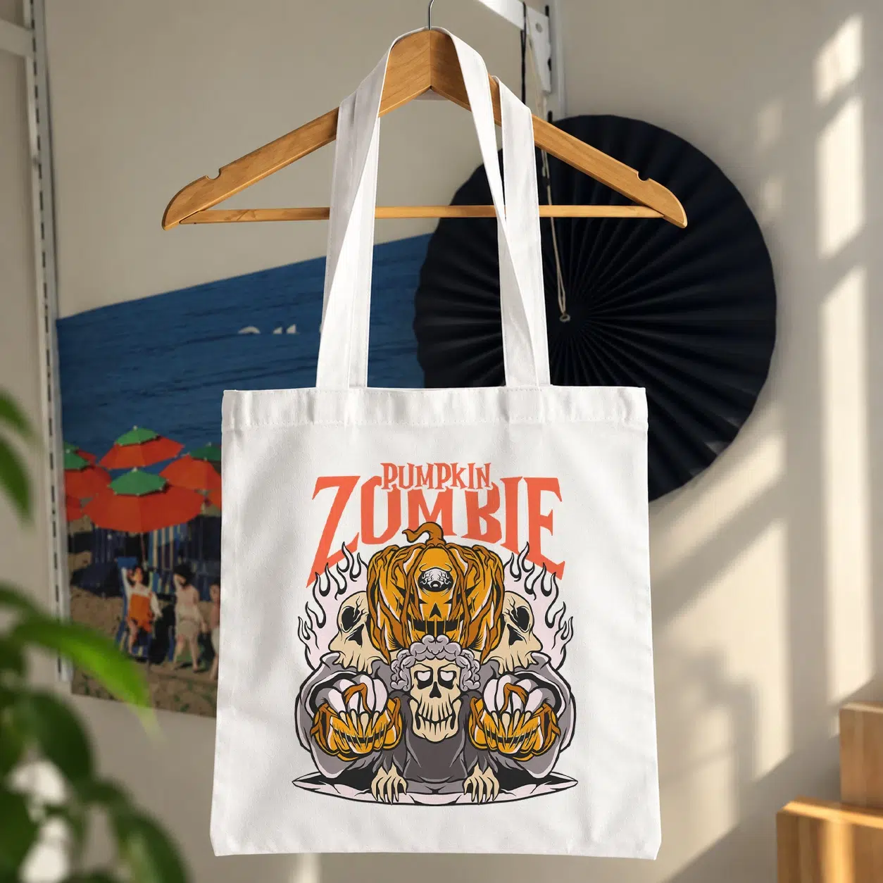 توت بگ کدو تنبل طرح زامبی Pumpkin Zombie