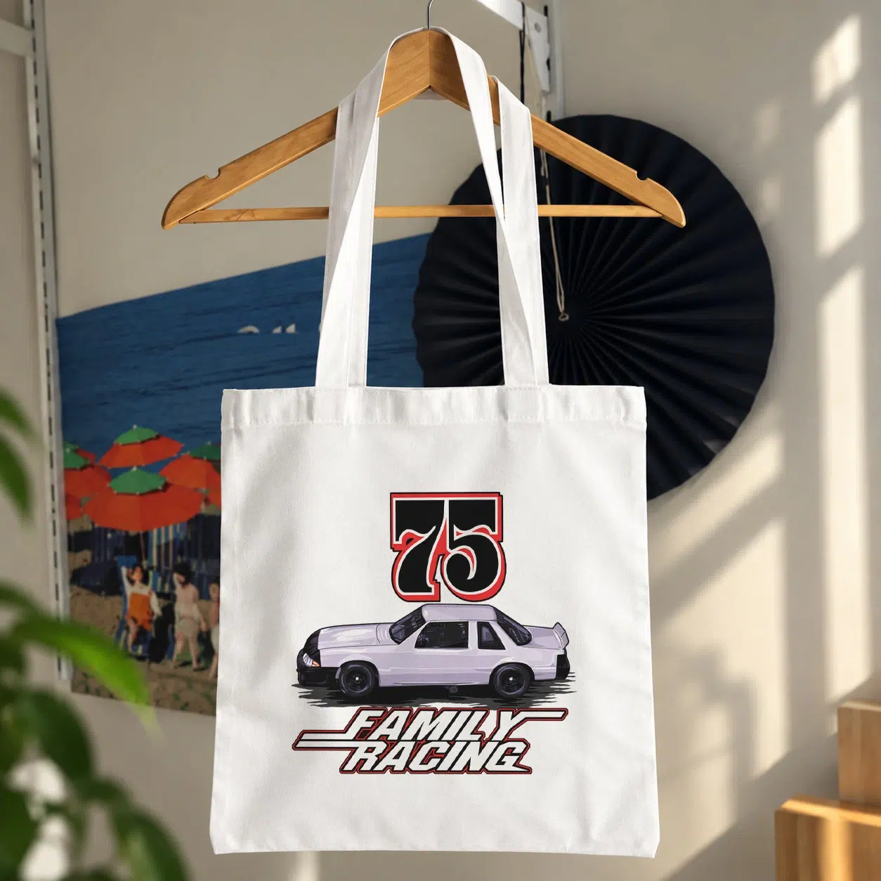 توت بگ ماشین طرح فمیلی ریسینگ (Family Racing)