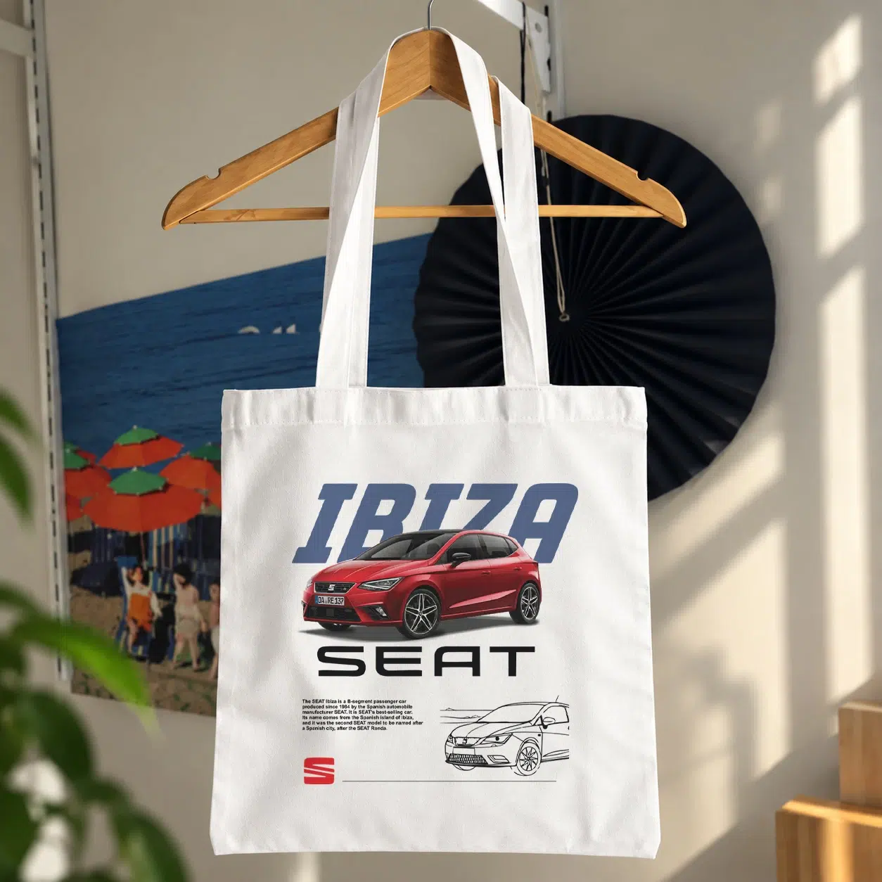 توت بگ سیات طرح ایبیزا (SEAT Ibiza)