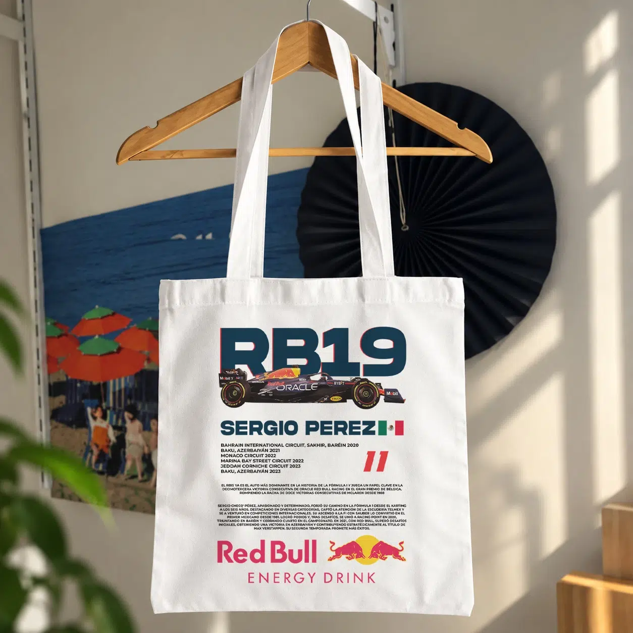 توت بگ رد بول طرح سرجیو پرز آر‌بی۱۹ (Red Bull RB19 Sergio Perez) کد 26407