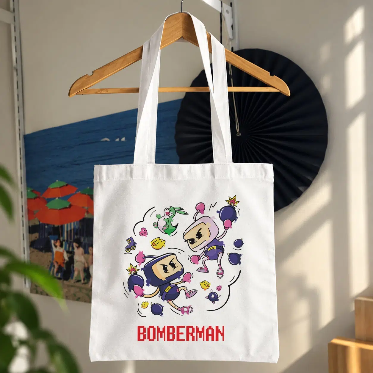 توت بگ بامبرمن طرح کارتونی (Bomberman)