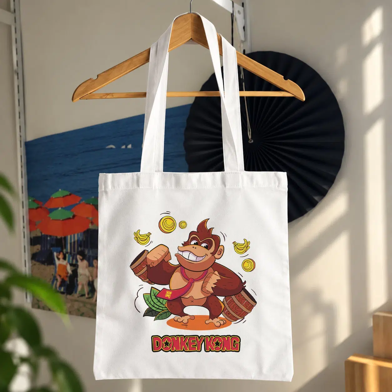 توت بگ دانکی کونگ طرح کارتونی (Donkey Kong)