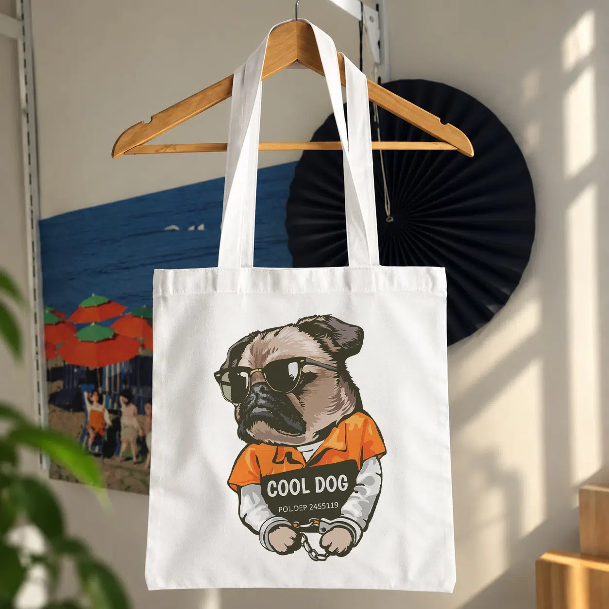 توت بگ سگ پاگ طرح زندانی بامزه (Cool Dog)