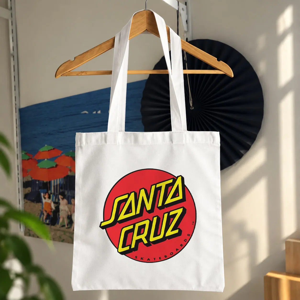 توت بگ اسکیت‌بورد طرح Santa Cruz قرمز کد 27093