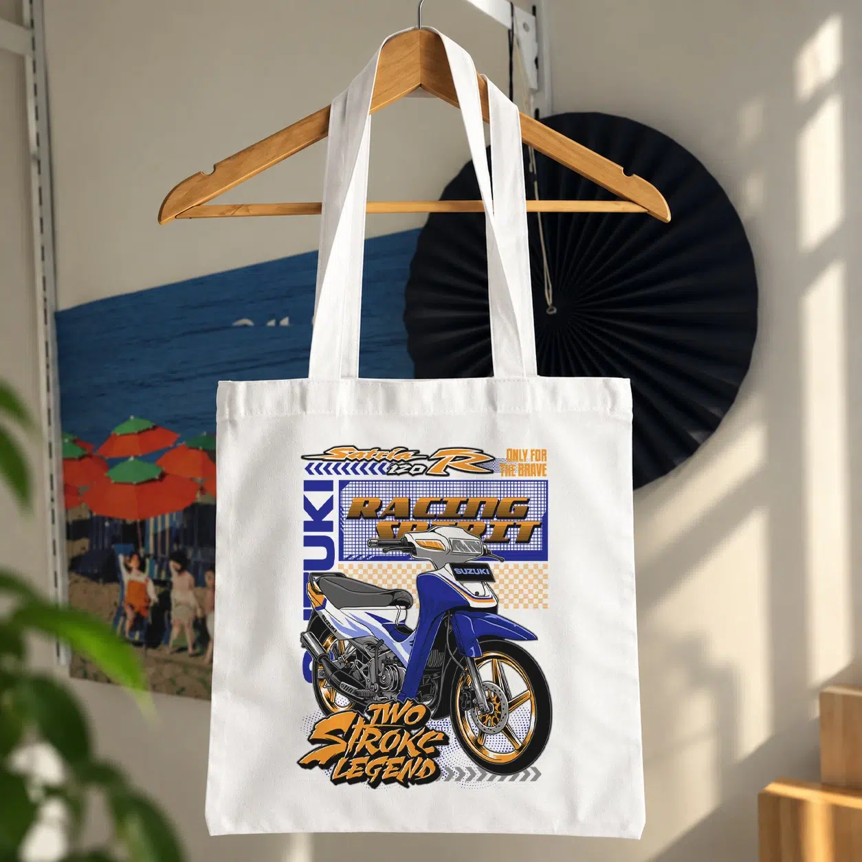 توت بگ موتورسیکلت طرح Racing Suzuki