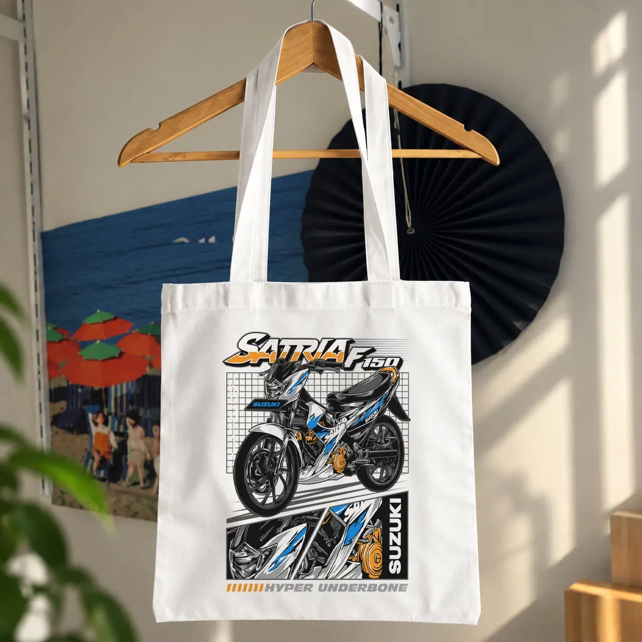 توت بگ موتورسیکلت طرح Satria F150 Hyper Underbone