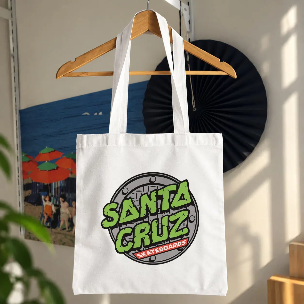 توت بگ طرح لوگوی Santa Cruz Skateboards کد 27147