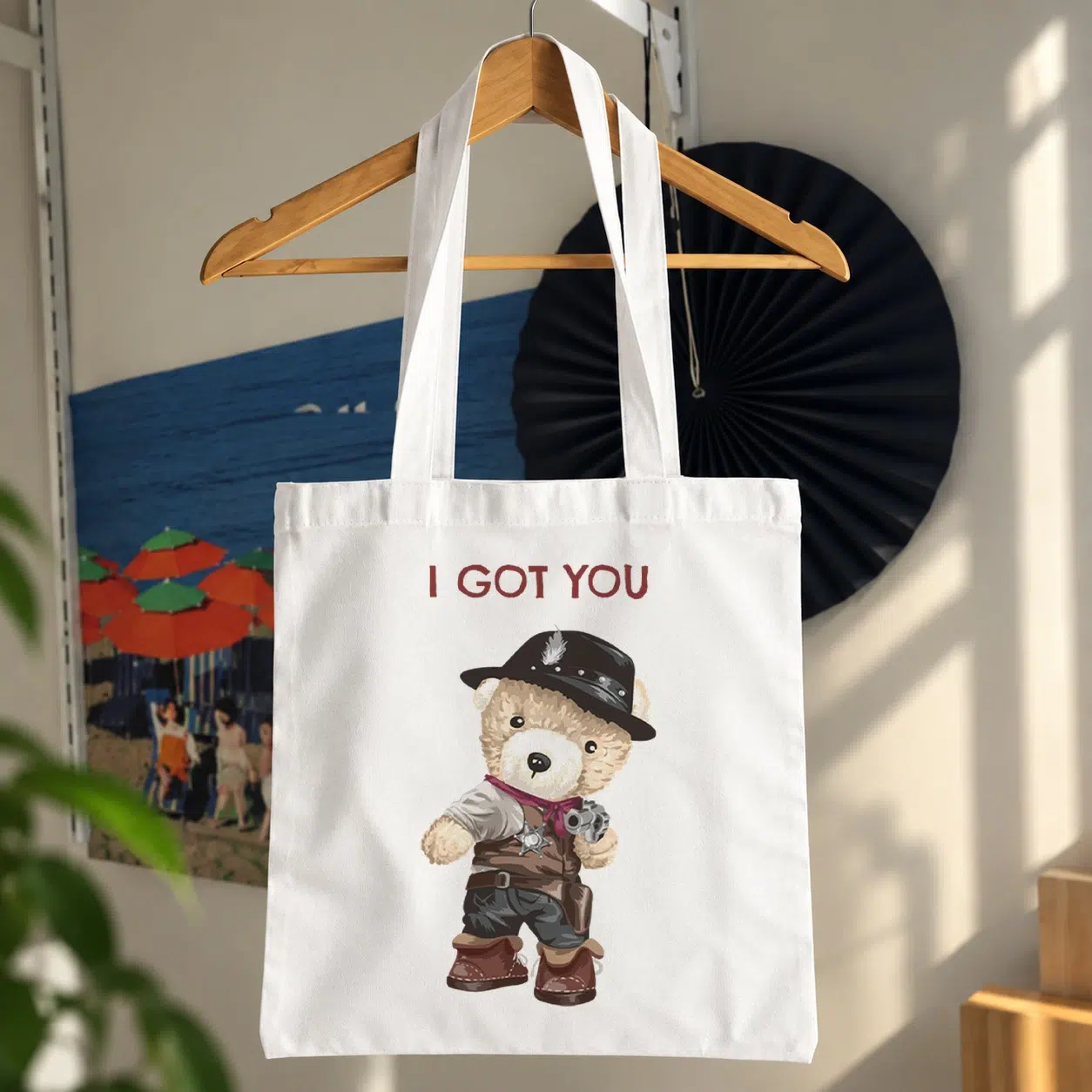 توت بگ خرس عروسکی طرح کابوی I Got You