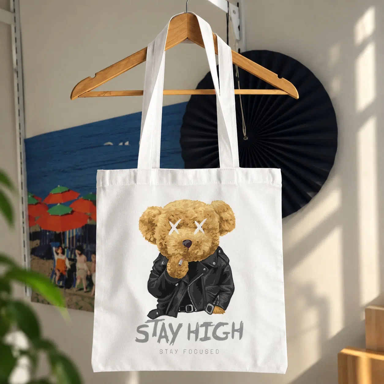 توت بگ خرس عروسکی طرح Stay High